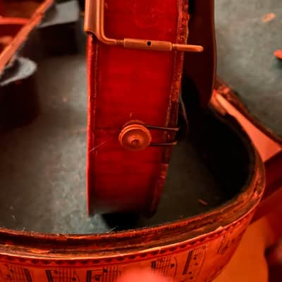 Beautiful French Violin  Most likely Mirecourt, France   1890 Light Brown image 7