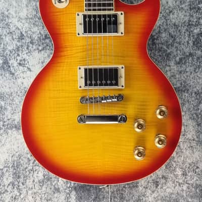 Epiphone Les Paul 1960 Tribute Plus Electric Guitar - Cherry Sunburst w/hardcase - Pre-Loved (Great Condition) image 1