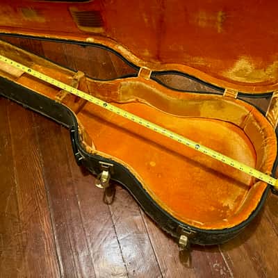 Ess & Ess Vintage Guitar Case 1950s - Black and Gold image 18
