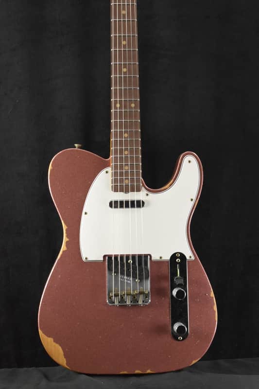Mint Fender Custom Shop Limited Edition '61 Telecaster Relic Aged Champagne Sparkle image 1