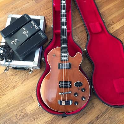 Hagstrom  Ampeg patch 2000 swede bass guitar 1976 Mahogany original vintage synth analog image 6