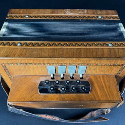 Hohner Button Box Diatonic Accordion Germany Unknown Model (1920s) image 10