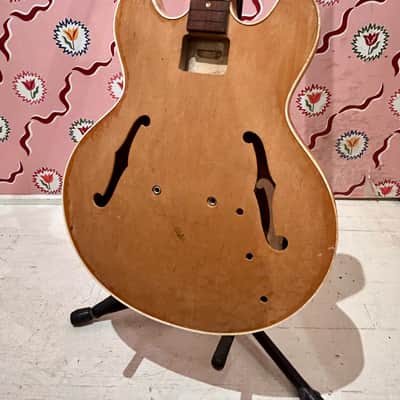 1966 Gibson EB-2 Bass Project Husk - Natural Finish image 1