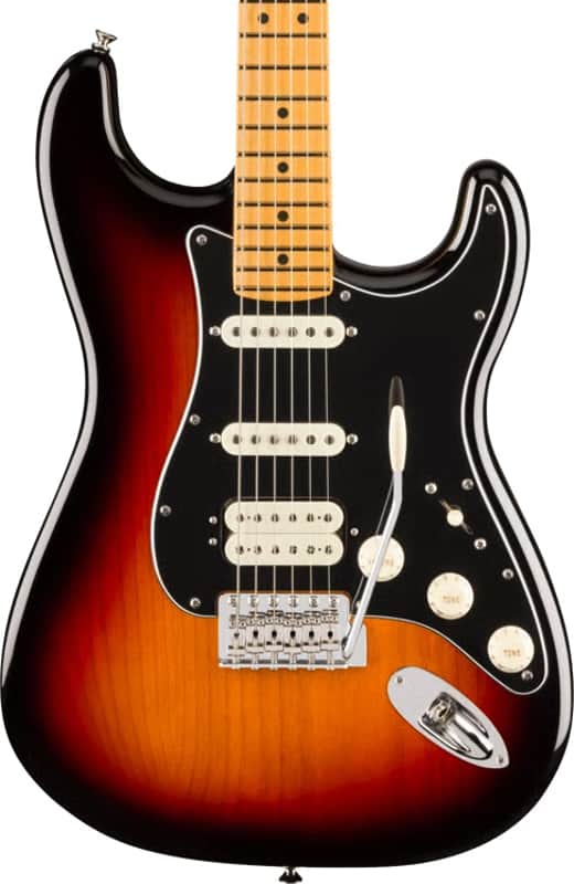 Fender American Professional Classic Stratocaster HSS Electric Guitar. Maple Fingerboard, 3-Color Sunburst image 1