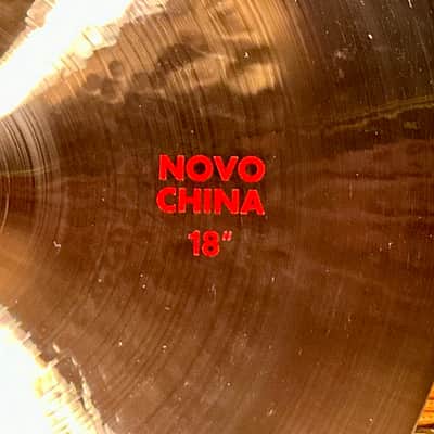 18" Paiste 2002 Novo China Cymbal 1312g *Video* image 3