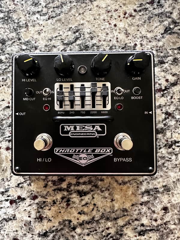 Mesa Boogie Throttle Box EQ Overdrive Pedal