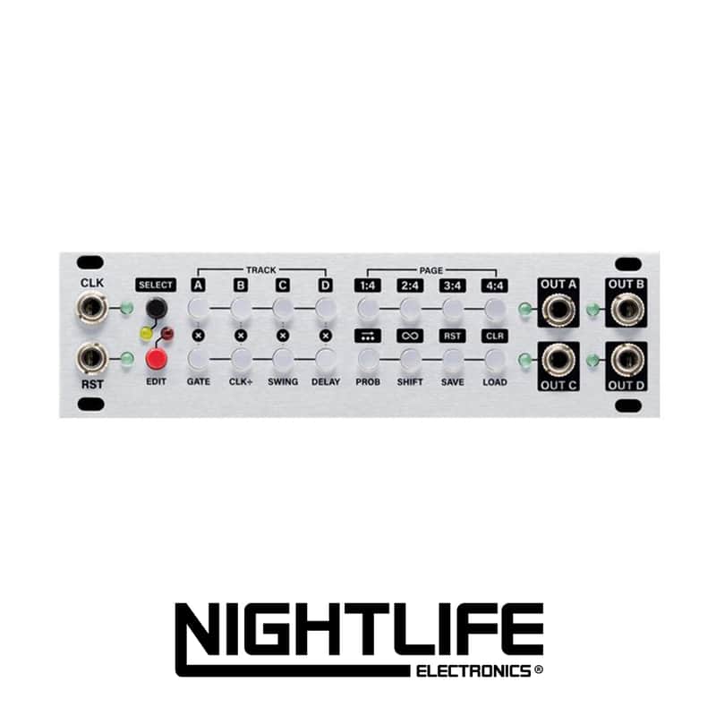 Intellijel Steppy 1U Silver image 1