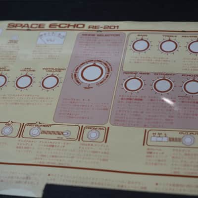 【Serviced】 Roland RE-201 Space Echo May 1977 Japan w/ Step-Down Transformer image 8