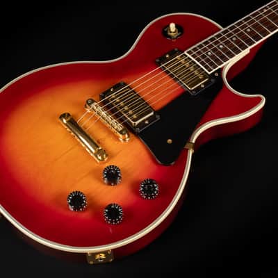 1984 Gibson Les Paul Studio Custom - Heritage Cherry Sunburst | USA Vintage Norlin Era Tim Shaw “Pat No.” Humbucker SlimTaper Neck 3.72kg | OHSC image 6