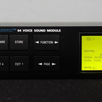 Alesis S4 Quadrasynth 90's Polyphonic 1U Rack Mount Synthesiser Sound Module image 2