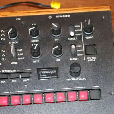 Korg Monologue Monophonic Analog Synthesizer 2016 - Present - Black image 3