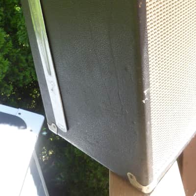 1966 Fender Bandmaster Loaded Speaker Cabinet - 2x12 / Blackface image 24
