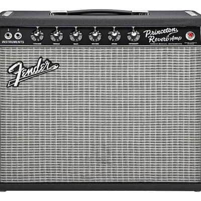 Fender 65 Princeton Reverb 12 Watt 1x10 Guitar Combo Amplifier image 1
