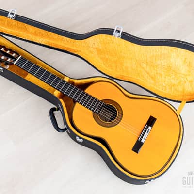1987 Sakazo Nakade No. 5000 Vintage Classical Guitar German Spruce + Brazilian Rosewood w/ Case image 19