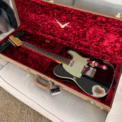 Fender Telecaster Custom shop 60s 2025 - Heavy Relic Black image 2