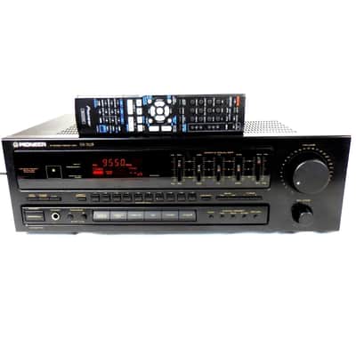 Pioneer SX-312R Stereo Receiver 1993 Black Turntable Phono Jack