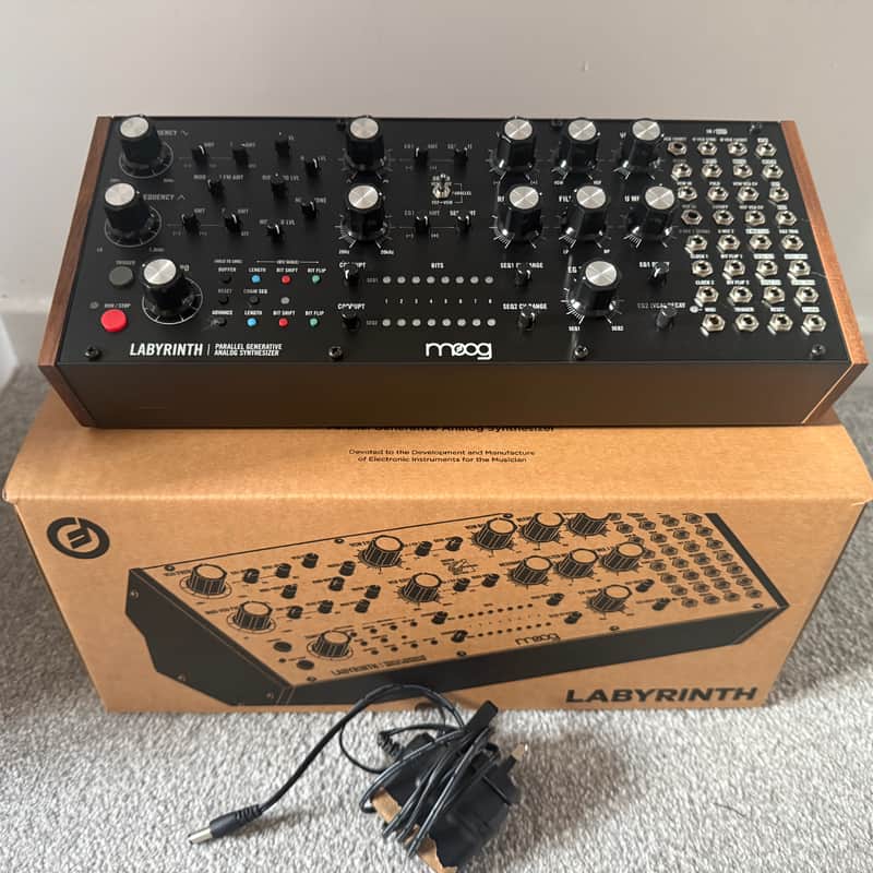 2024 – Present Moog Labyrinth Parallel Generative Synthesizer …