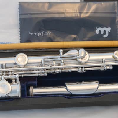 Sankyo Prima Etude Flute *Sankyo Silver headjoint *Made in Japan *Overhauled New Pads image 10