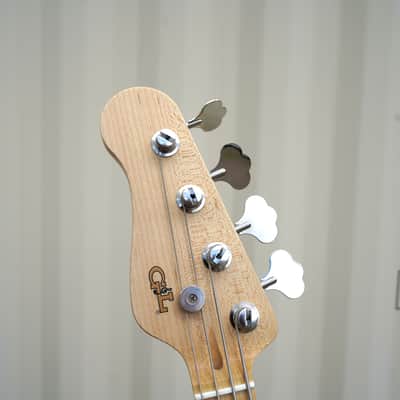 G&L USA Custom Shop Matador Butterscotch Blonde Left Handed 4-String Bass w/ Black Tolex Case (2025) image 6