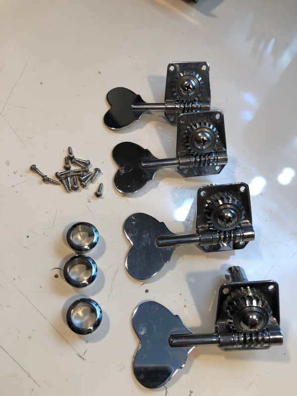 Ibanez Vintage “Heart” bass tuning pegs 80’s image 1