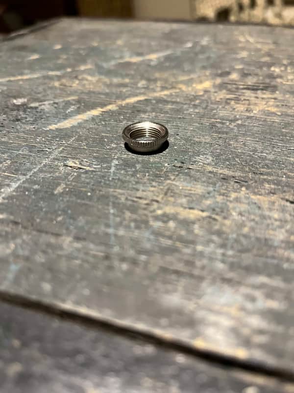Gibson switch nut 60's 70's - nkl image 1