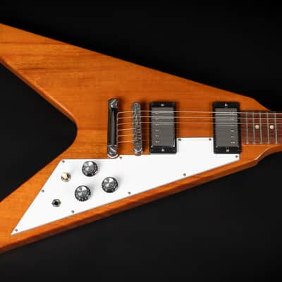 2023 Gibson Flying V - Antique Natural | USA BurstBucker Humbucker Pickups 2.9kg | OHSC image 4
