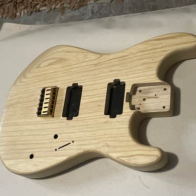 2010's Charvel Mexico Pro Mod Style 1 Natural Ash Wood Guitar Body Hardtail image 3