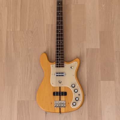 1981 Epiphone Newport Vintage Electric Bass Guitar Short Scale Japan, Matsumoku image 2