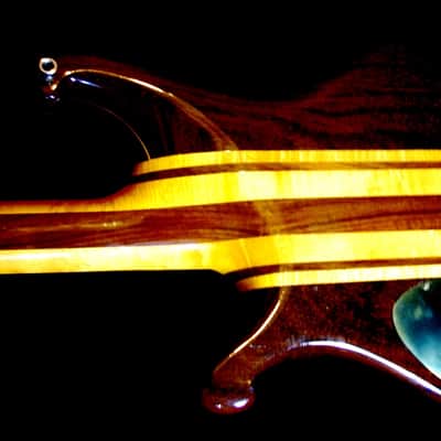 J. K. LADO SUPER FALCON II 1981 Natural. SOLID WOOD BASS. Incredible Sound. HANDBUILT. Beautiful. image 19