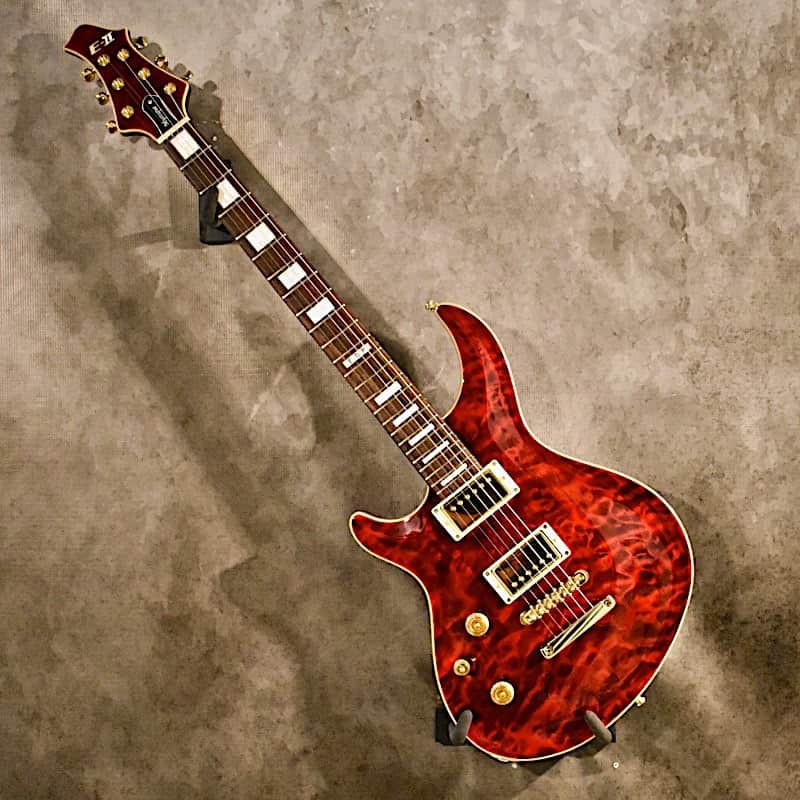 ESP Left Handed E-II Mystique 2015 See Thru Black Cherry Lefty Guitar image 1