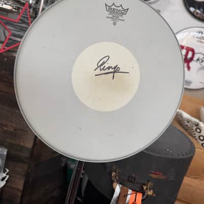 Ringo Starr's Stage Played and Signed 14" Remo Snare Drum Head. Authenticated! image 1