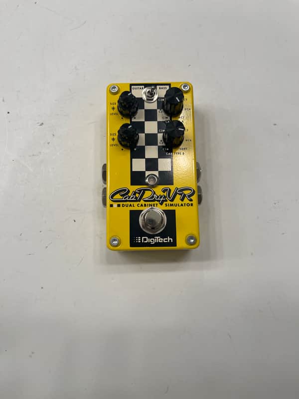 Digitech CabDryVr Dual Cabinet Simulator Emulator Guitar Effect Pedal image 1