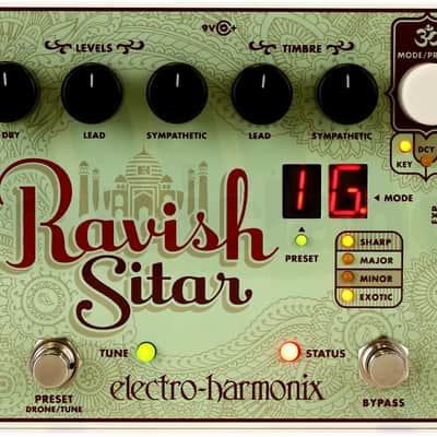 Electro-Harmonix Ravish Sitar Pedal | Reverb