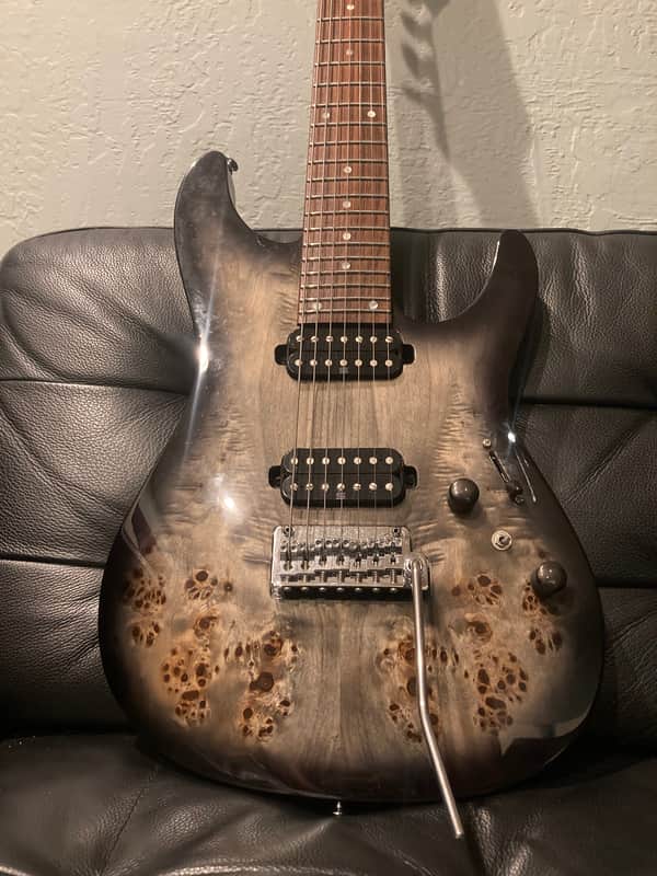Ibanez AZ427P1PB-CKB Premium 2022 - 2023 - Charcoal Black Burst image 1