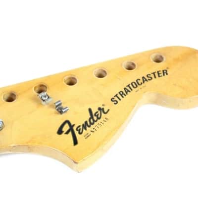 1977 Vintage Fender Stratocaster Maple 3-Bolt NECK USA Strat 1970s CBS-Era image 12