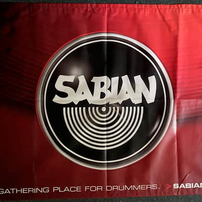 Sabian Dealer Banner for Sabian Cymbals image 1