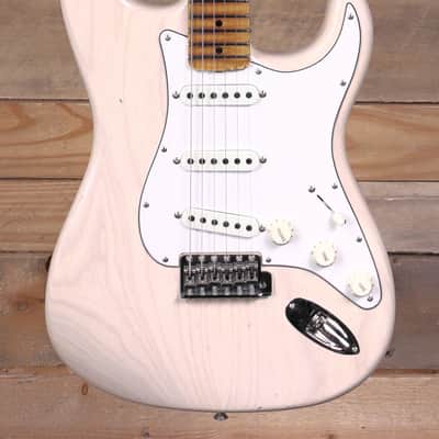 Fender Postmodern Stratocaster Journeyman Relic Aged White Blonde w/  Case image 1