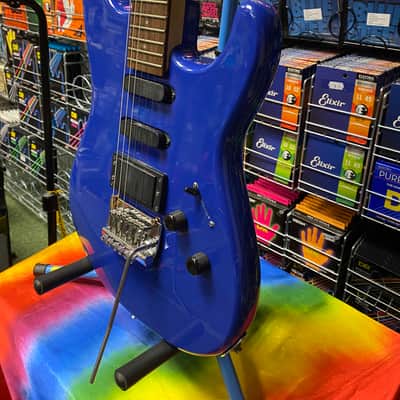 Aria Pro II SL-DX3 electric guitar in blue - Made in Japan image 3