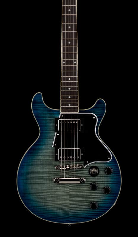 Epiphone Les Paul Special Double Cut Figured - Ocean Water #25818 image 1
