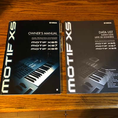 Yamaha Motif XS 7 Production Synthesizer 2000s - Gray image 3