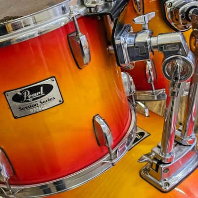 Drum Kit Pearl Session 1990s Cherry Sunburst USED! RKBPC210426 image 4