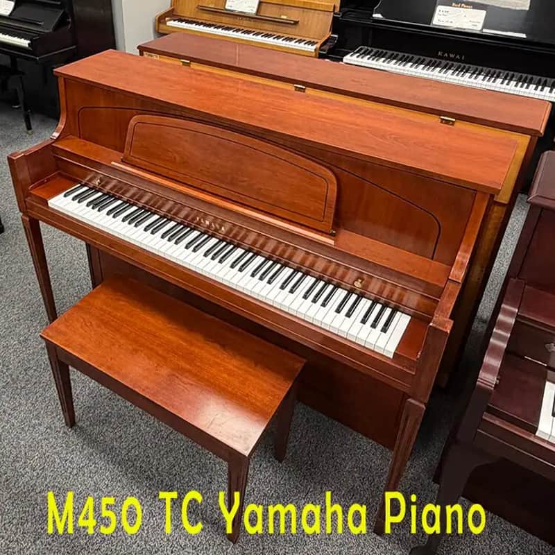 2001 Yamaha M450 TC Upright Piano * Free 1st Floor Delivery in NJ! Made in USA! image 1