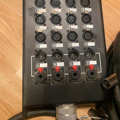 SALS-12x4x25 - 12 Channel 25' Snake Cable (XLR & TRS Returns) image 2