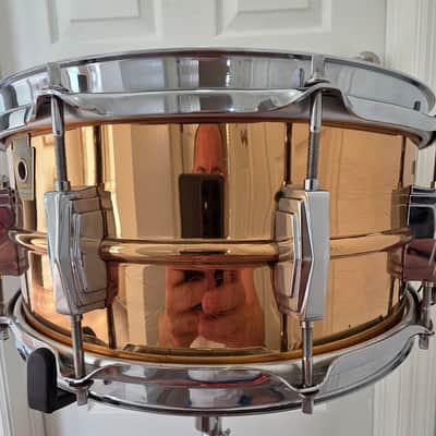 RARE ! Ludwig Bronze 75th Anniversary/ Detailed Video attached - Bronze image 12