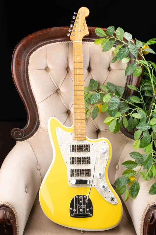 Fender Fessler Masterbuilt 1962 Jazzmaster NOS 2017 - Canary Yellow image 1