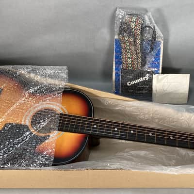 Harmony H0401P: 1980s Vintage Acoustic Parlor Guitar; Blues & Folk Tone image 1