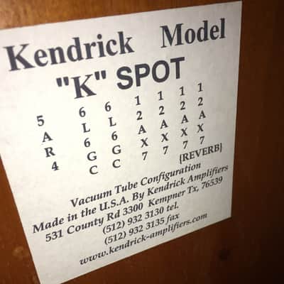 Kendrick K Spot Tweed with Fane Alnico Speaker image 6