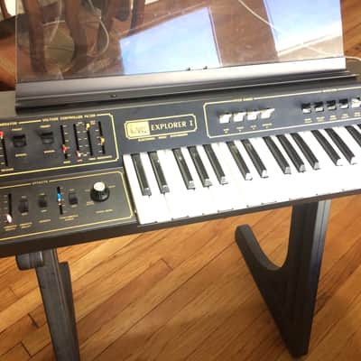 ARP Explorer I 1970's Black & Wood Laminate image 1