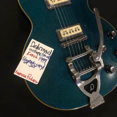 DeArmond M-75T 1998 - 1999 - Blue Sparkle image 9