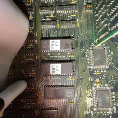 Akai S1100 MIDI Stereo Digital Sampler - OS 4.3, New OLED Display 32MB RAM, ZuluSCSI, DSP FX + SMPTE + SCSI Cards installed + Orig Parts Included image 12